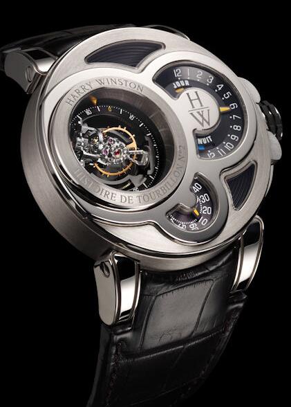 Harry Winston Haute Horology Histoire de Tourbillon 2 500/MMT48WL.K Replica Watch